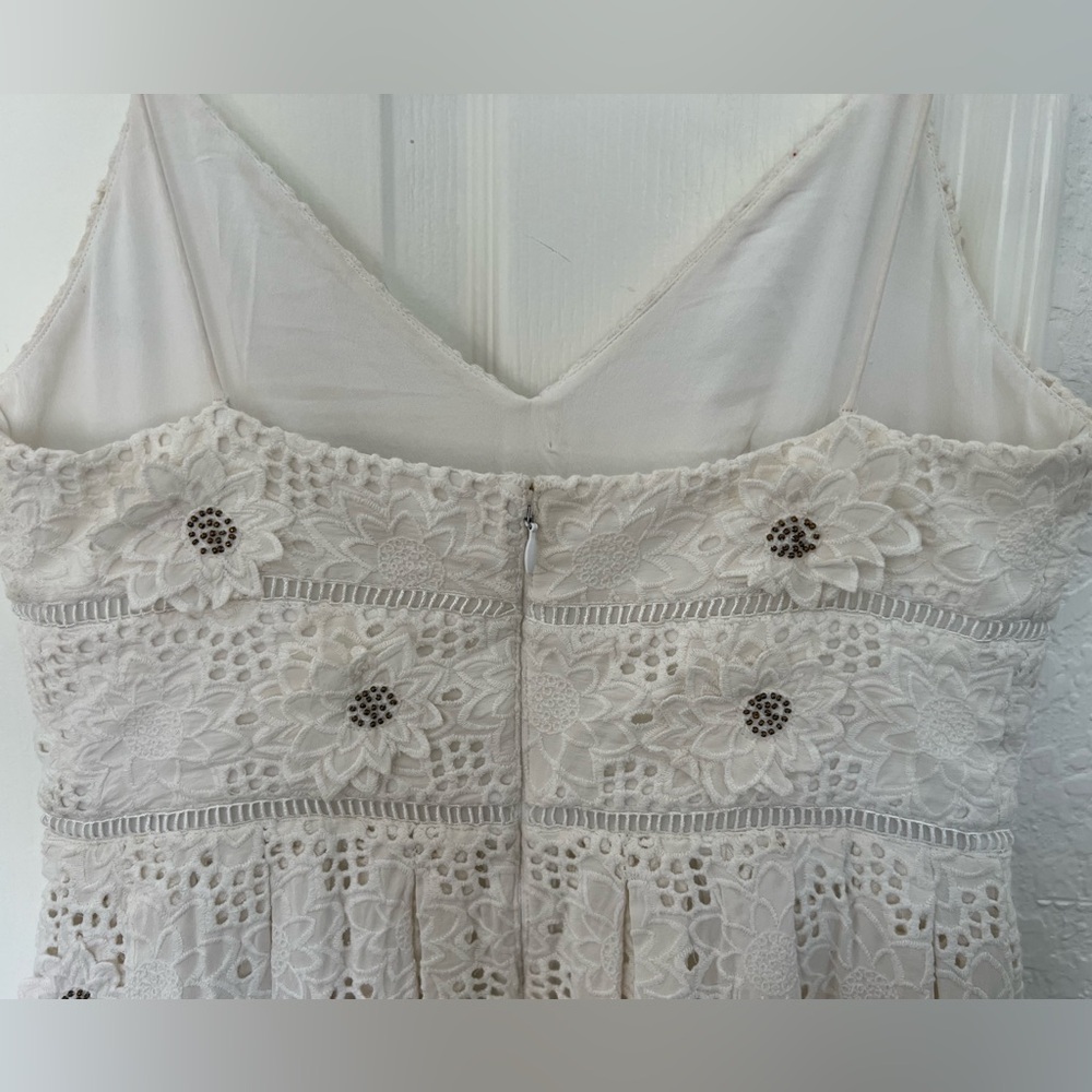 Silk Spaghetti Straps by Michael Kors Dress | ivory | 4 - Picture 7 of 15